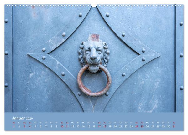 Produktbild: Anklopfen... (Wandkalender 2026 DIN A2 quer), CALVENDO Monatskalender
