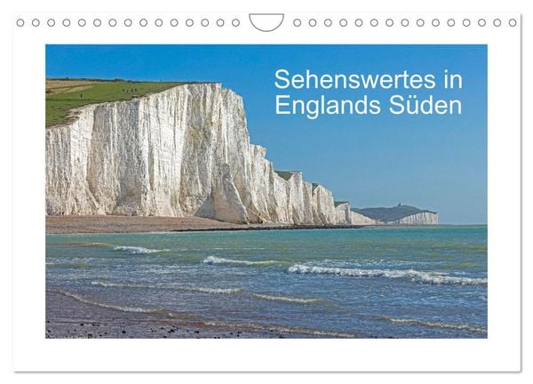 Sehenswertes in Englands Süden (Wandkalender 2026 DIN A4 quer), CALVENDO Monatskalender