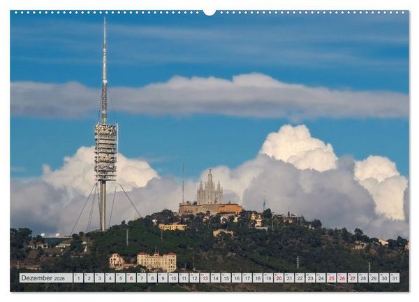 Produktbild: BARCELONA - Metropole am Mittelmeer (hochwertiger Premium Wandkalender 2026 DIN A2 quer), Kunstdruck in Hochglanz