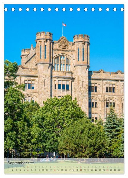 Produktbild: Ottawa - Eine Stadt mit Geschichte (Tischkalender 2026 DIN A5 hoch), CALVENDO Monatskalender