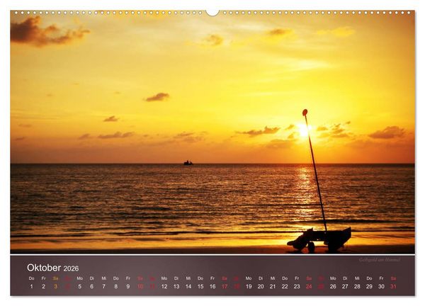 Produktbild: Farben am Meer (Wandkalender 2026 DIN A2 quer), CALVENDO Monatskalender