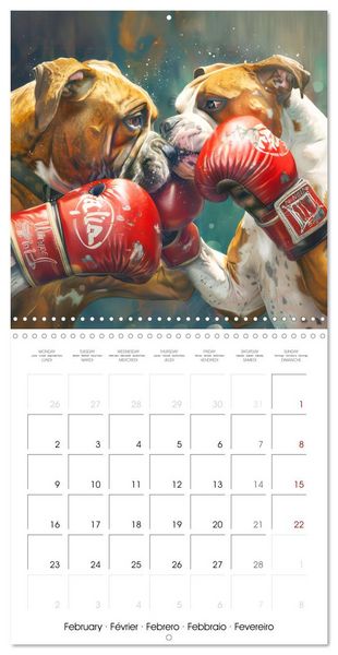 Produktbild: Great Gangster Dogs (Wall Calendar 2026 12 &times; 12 Inch) CALVENDO 12 Month Wall Calendar