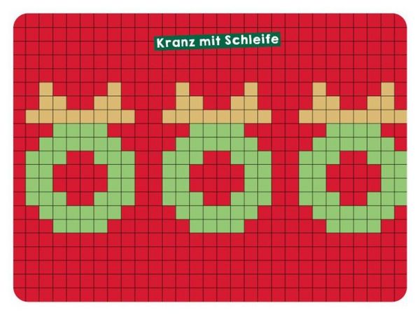 Produktbild: 55 x stricken &ndash; Weihnachts-Motive: Deine Strickmustersammlung als Kartenset