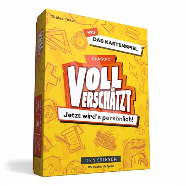 "DENKRIESEN - VOLL VERSCHÄTZT Classic Edition - ""Jetzt wird's persönlich!"" | Das Kartenspiel"