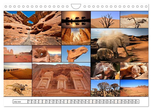 Produktbild: Colour Symphonies of the Earth (Wall Calendar 2026 DIN A4 landscape), CALVENDO 12 Month Wall Calendar