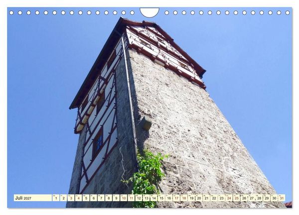 Produktbild: Unterwegs in Bad Urach (Wandkalender 2027 DIN A4 quer), CALVENDO Monatskalender