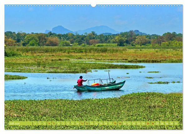 Produktbild: Sri Lanka, Gr&uuml;ne Berge - unber&uuml;hrte Natur (hochwertiger Premium Wandkalender 2026 DIN A2 quer), Kunstdruck in Hochglanz