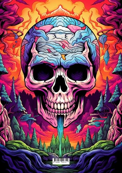 Produktbild: Nightmarish Shadows: A Horror Coloring Book for the Brave