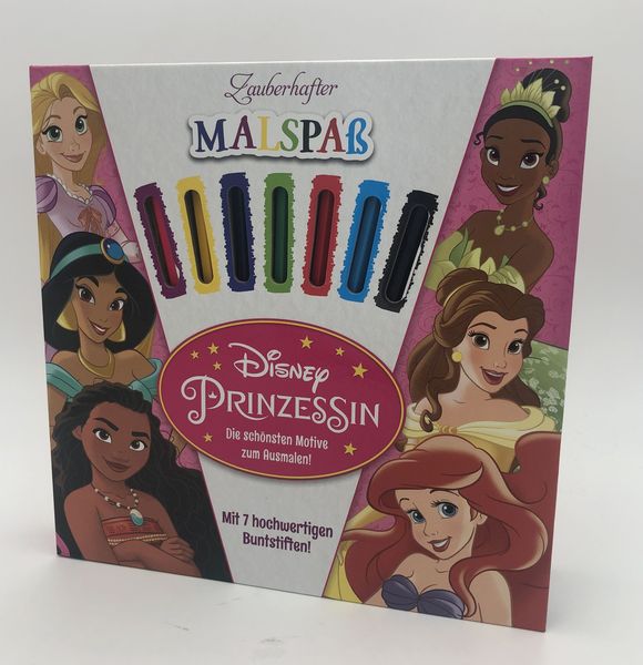 Produktbild: Disney Prinzessin: Zauberhafter Malspa&szlig; &ndash; Die sch&ouml;nsten Motive zum Ausmalen