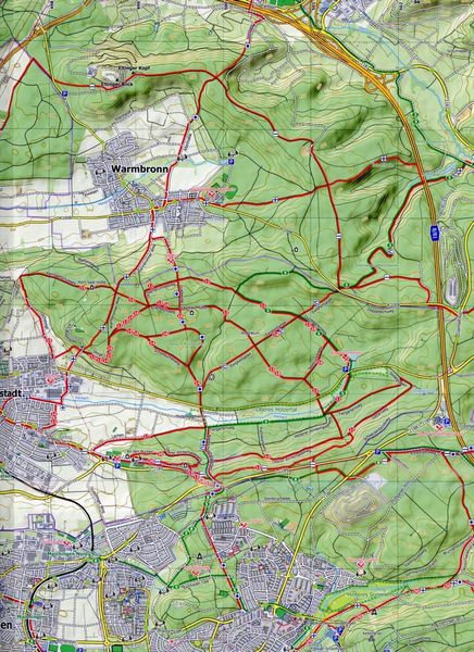 Produktbild: Stuttgart S&uuml;dwest 1 : 25 000