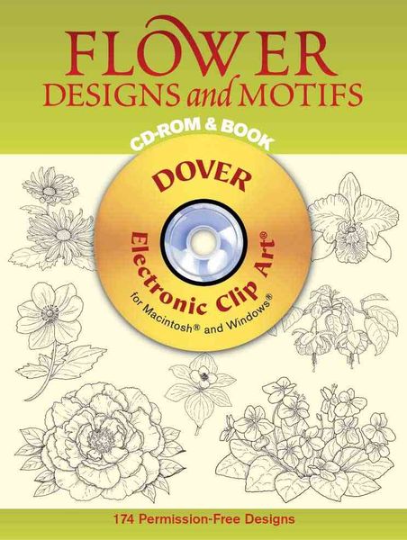 Produktbild: Flower Designs and Motifs with CDROM