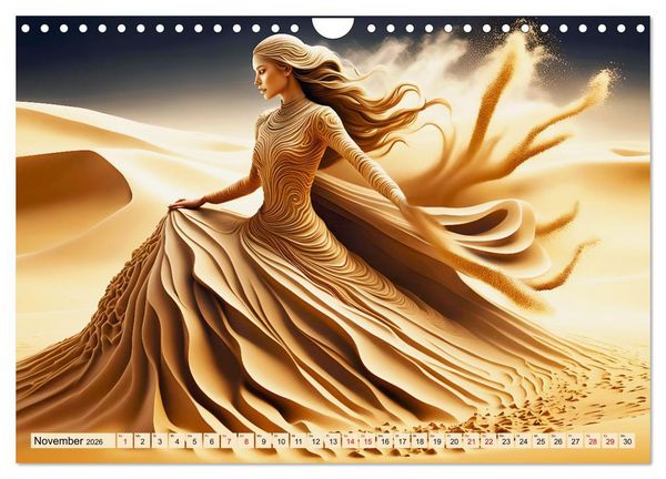 Produktbild: Sandige Visionen (Wandkalender 2026 DIN A4 quer), CALVENDO Monatskalender