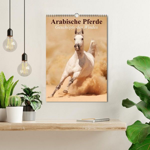 Produktbild: Arabische Pferde &bull; Gesch&ouml;pfe des Windes (Wandkalender 2026 DIN A3 hoch), CALVENDO Monatskalender