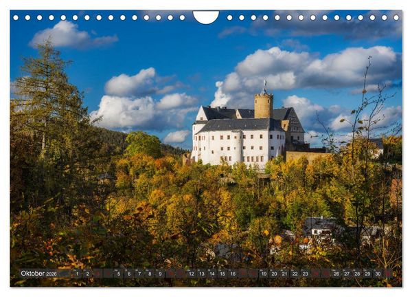 Produktbild: Unterwegs im Erzgebirge - Zwischen Tradition, Kultur und Natur (Wandkalender 2026 DIN A4 quer), CALVENDO Monatskalender