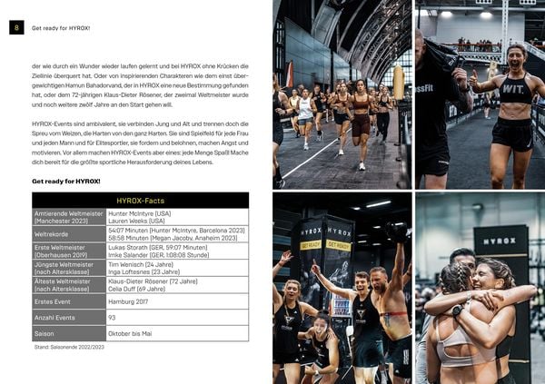 Produktbild: Hyrox &ndash; das Fitnessrace f&uuml;r jeden