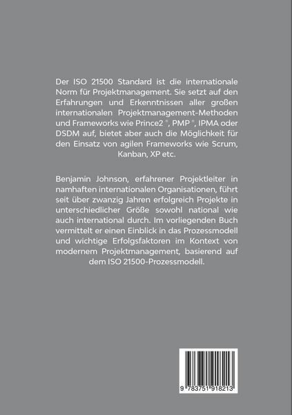 Produktbild: ISO 21500 - Einf&uuml;hrung in den Projektmanagement-Standard und seine Prozesse