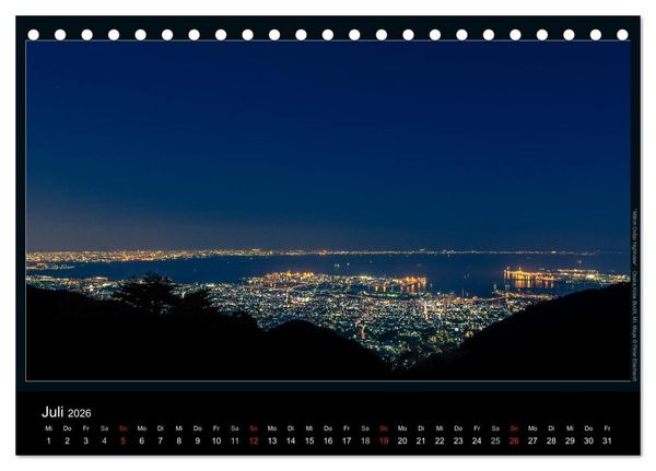 Produktbild: Japan (Tischkalender 2026 DIN A5 quer), CALVENDO Monatskalender