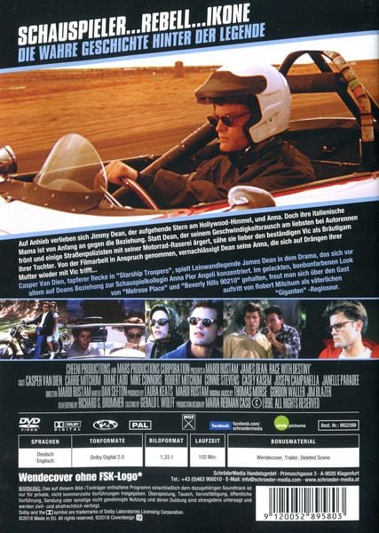 Produktbild: James Dean - Schnelles Leben, schneller Tod