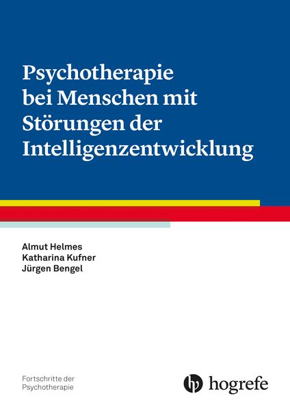 Produktbild: Psychotherapie bei Menschen mit St&ouml;rungen der Intelligenzentwicklung