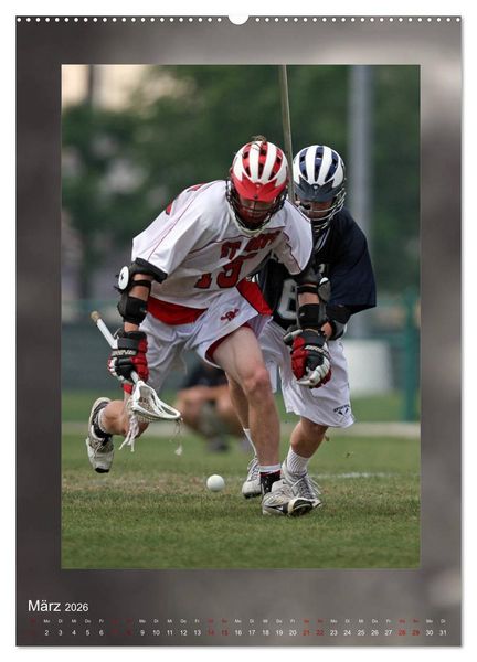 Produktbild: Teamsport - LACROSSE (Wandkalender 2026 DIN A2 hoch), CALVENDO Monatskalender