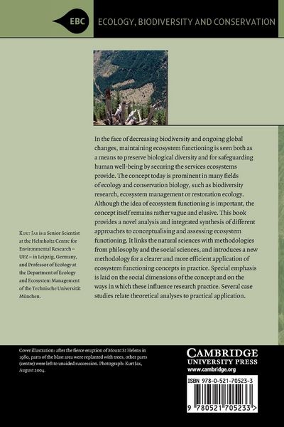 Produktbild: Ecosystem Functioning