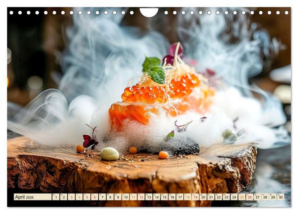 Produktbild: Molekulare K&uuml;che f&uuml;r Gourmets - Genuss erleben (Wandkalender 2026 DIN A4 quer), CALVENDO Monatskalender