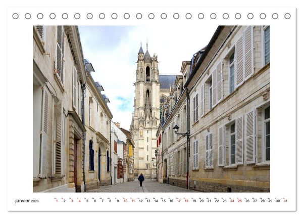 Produktbild: Amiens - Capitale de la Somme (Calendrier de bureau 2026 DIN A5 vertical), CALVENDO calendrier mensuel