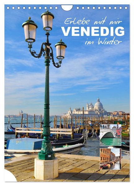 Produktbild: Erlebe mit mir Venedig im Winter (Wandkalender 2026 DIN A4 hoch), CALVENDO Monatskalender
