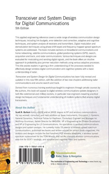 Produktbild: Transceiver and System Design for Digital Communications
