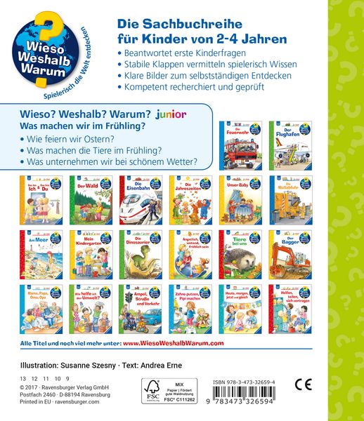 Produktbild: Was machen wir im Fr&uuml;hling? / Wieso? Weshalb? Warum? Junior Bd. 59