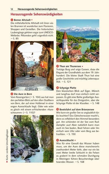 Produktbild: TRESCHER Reisef&uuml;hrer Bern und Berner Oberland