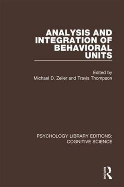 Produktbild: Analysis and Integration of Behavioral Units
