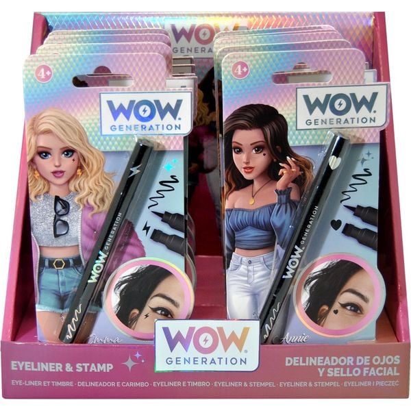Produktbild: WOW GENERATION Eyeliner mit Stempel 5fach sortiert