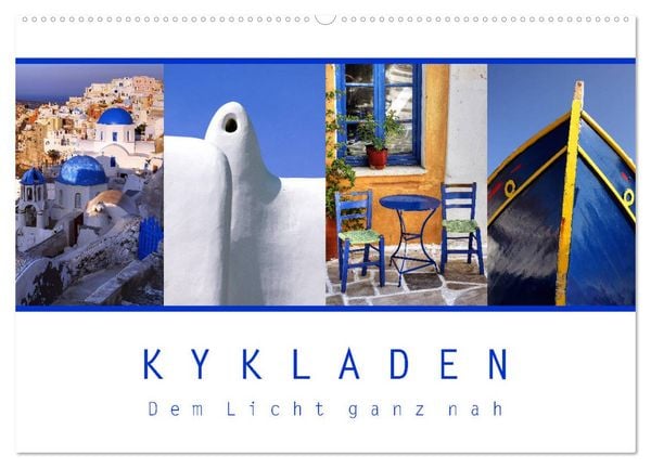 Produktbild: KYKLADEN Dem Licht ganz nah (Wandkalender 2026 DIN A2 quer), CALVENDO Monatskalender