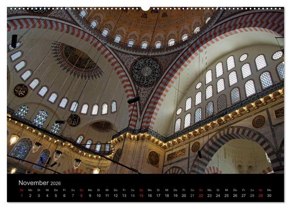 Produktbild: Istanbul Highlights (Wandkalender 2026 DIN A2 quer), CALVENDO Monatskalender