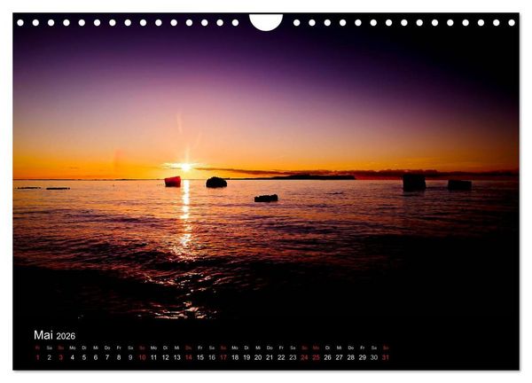 Produktbild: Sehnsucht nach Meer (Wandkalender 2026 DIN A4 quer), CALVENDO Monatskalender