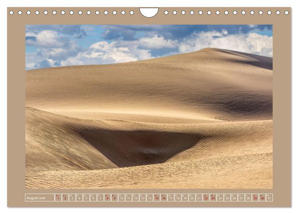 Produktbild: Sand und Schatten (Wandkalender 2026 DIN A4 quer), CALVENDO Monatskalender