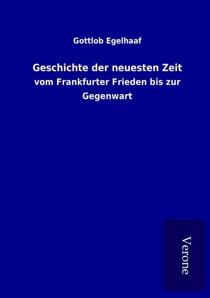 Produktbild: Geschichte der neuesten Zeit