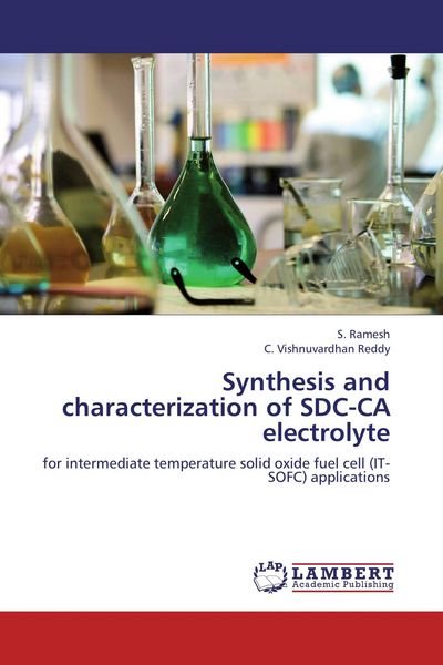 Produktbild: Synthesis and characterization of SDC-CA electrolyte