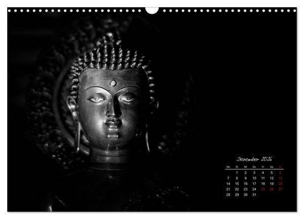 Produktbild: Worte des Buddha 2026 (Wandkalender 2026 DIN A3 quer), CALVENDO Monatskalender