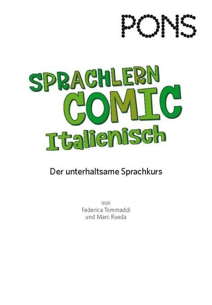 Produktbild: PONS Sprachlern-Comic Italienisch