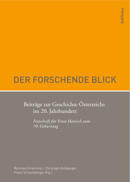 Produktbild: Der forschende Blick