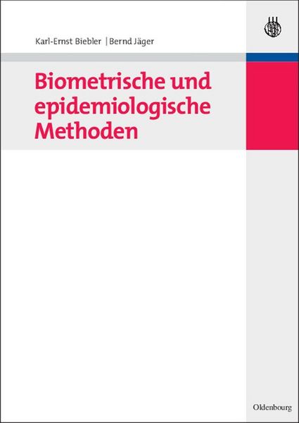 Produktbild: Biometrische und epidemiologische Methoden