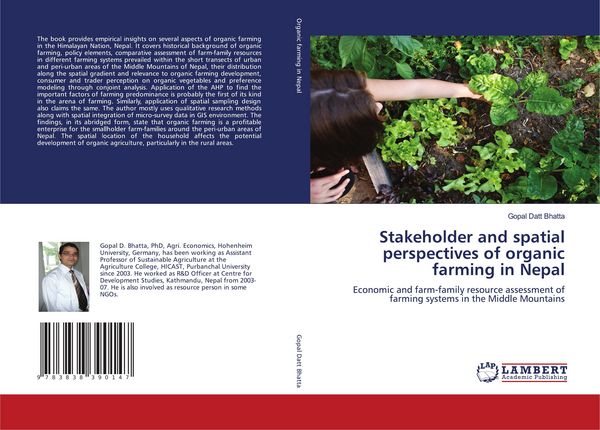 Produktbild: Stakeholder and spatial perspectives of organic farming in Nepal