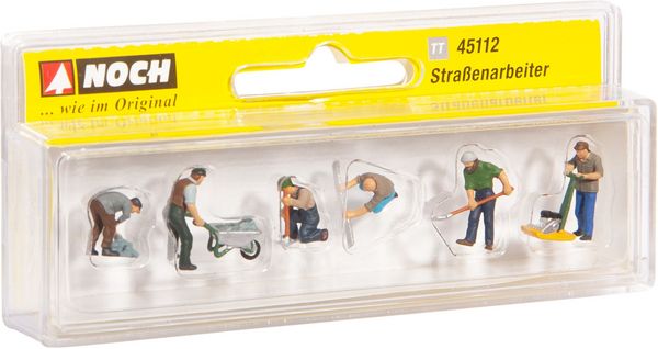 NOCH TT Straßenarbeiter Bemalt, Stehend