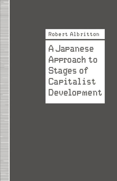 Produktbild: A Japanese Approach to Stages of Capitalist Development