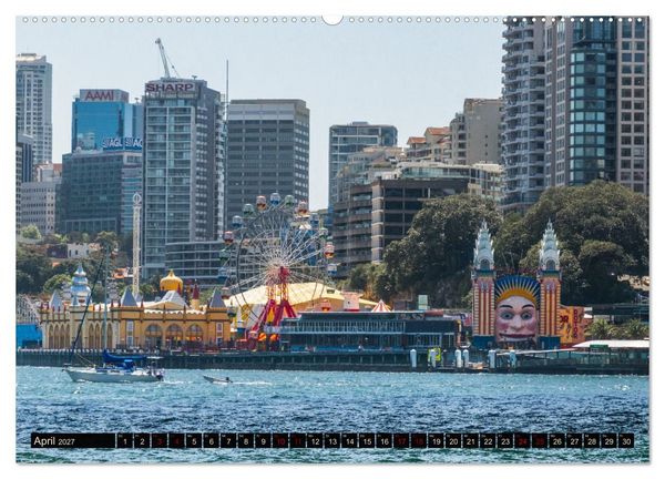 Produktbild: Ein Tag in Sydney - eine etwas andere Sicht (hochwertiger Premium Wandkalender 2027 DIN A2 quer), Kunstdruck in Hochglanz