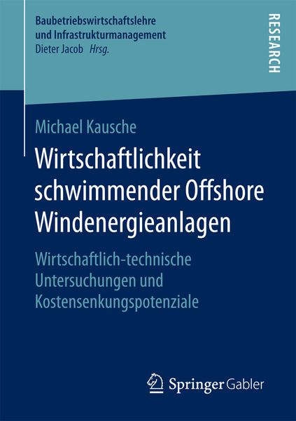 Produktbild: Wirtschaftlichkeit schwimmender Offshore Windenergieanlagen