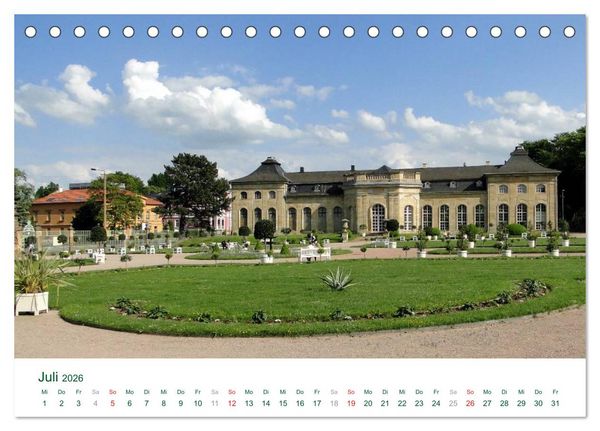Produktbild: Residenzstadt GOTHA (Tischkalender 2026 DIN A5 quer), CALVENDO Monatskalender