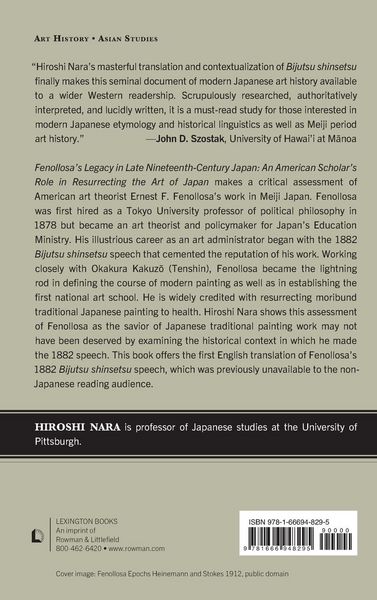 Produktbild: Fenollosa's Legacy in Late Nineteenth-Century Japan